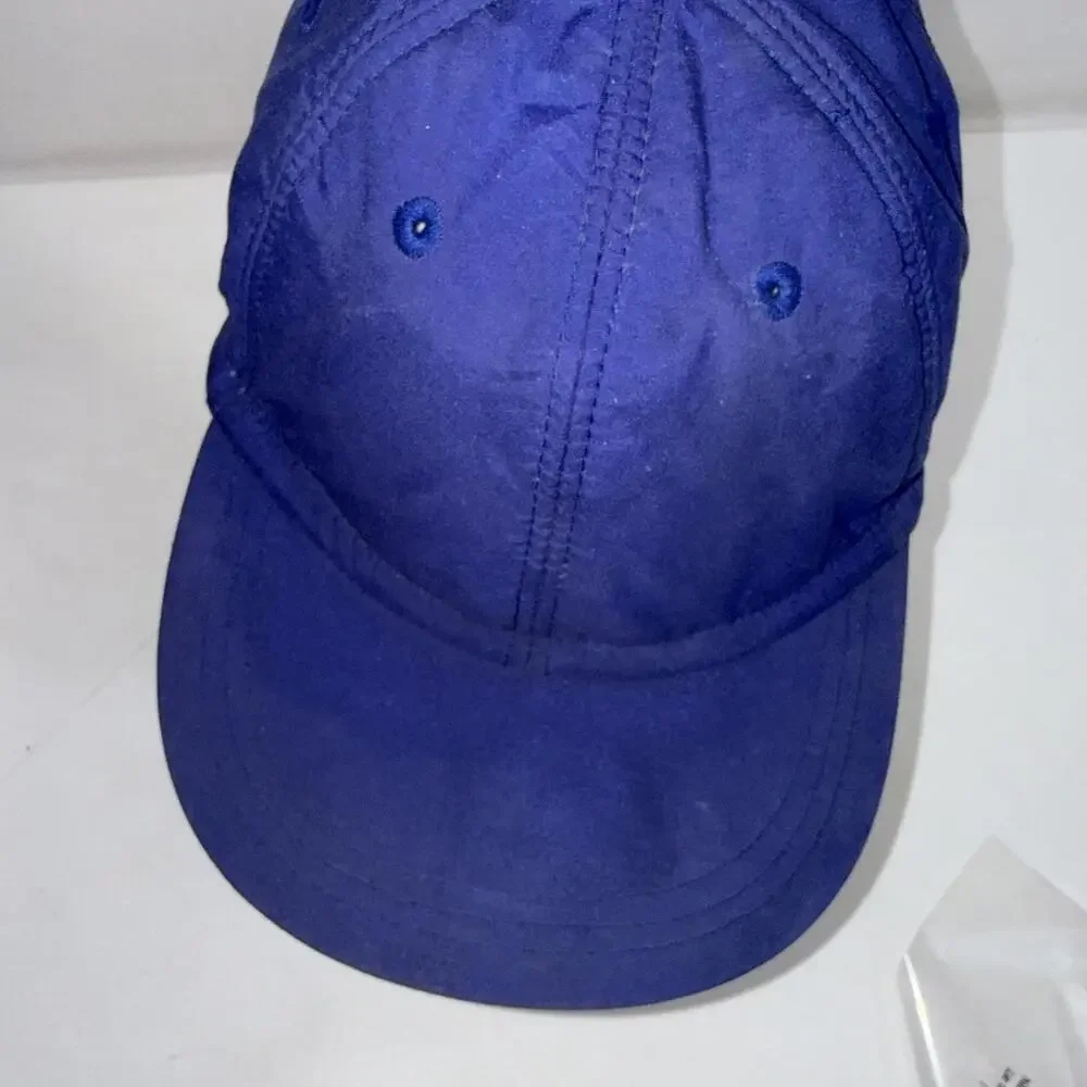 VINTAGE Gap Nylon‎ Blue Gorpcore Y2K 90s Lined Trapper Ear Warm Baseball Hat M/L